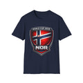 Norway World Cup 2026 Shield T-Shirt – NOR Football Fan Tee