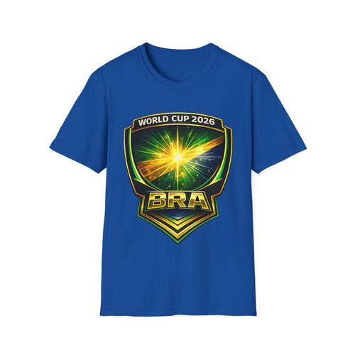 Brazil World Cup 2026 T-Shirt — BRA Crest Soccer Fan Tee