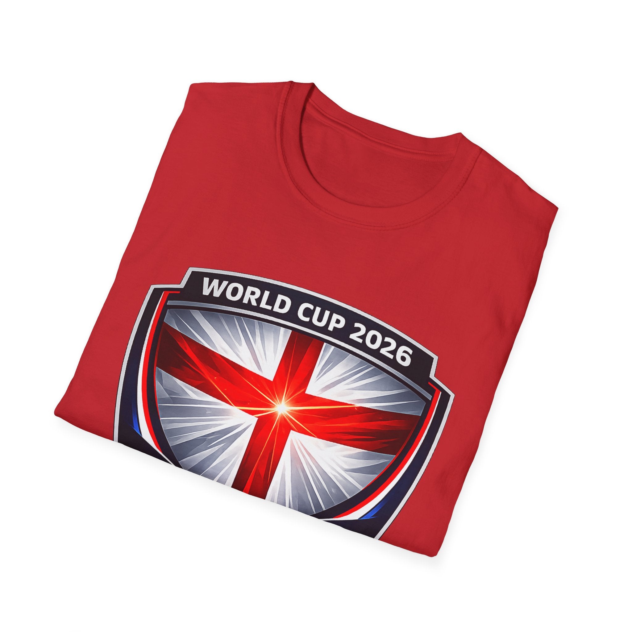 England World Cup 2026 Soccer Shield T-Shirt — ENG Shield Football Soccer Fan Tee