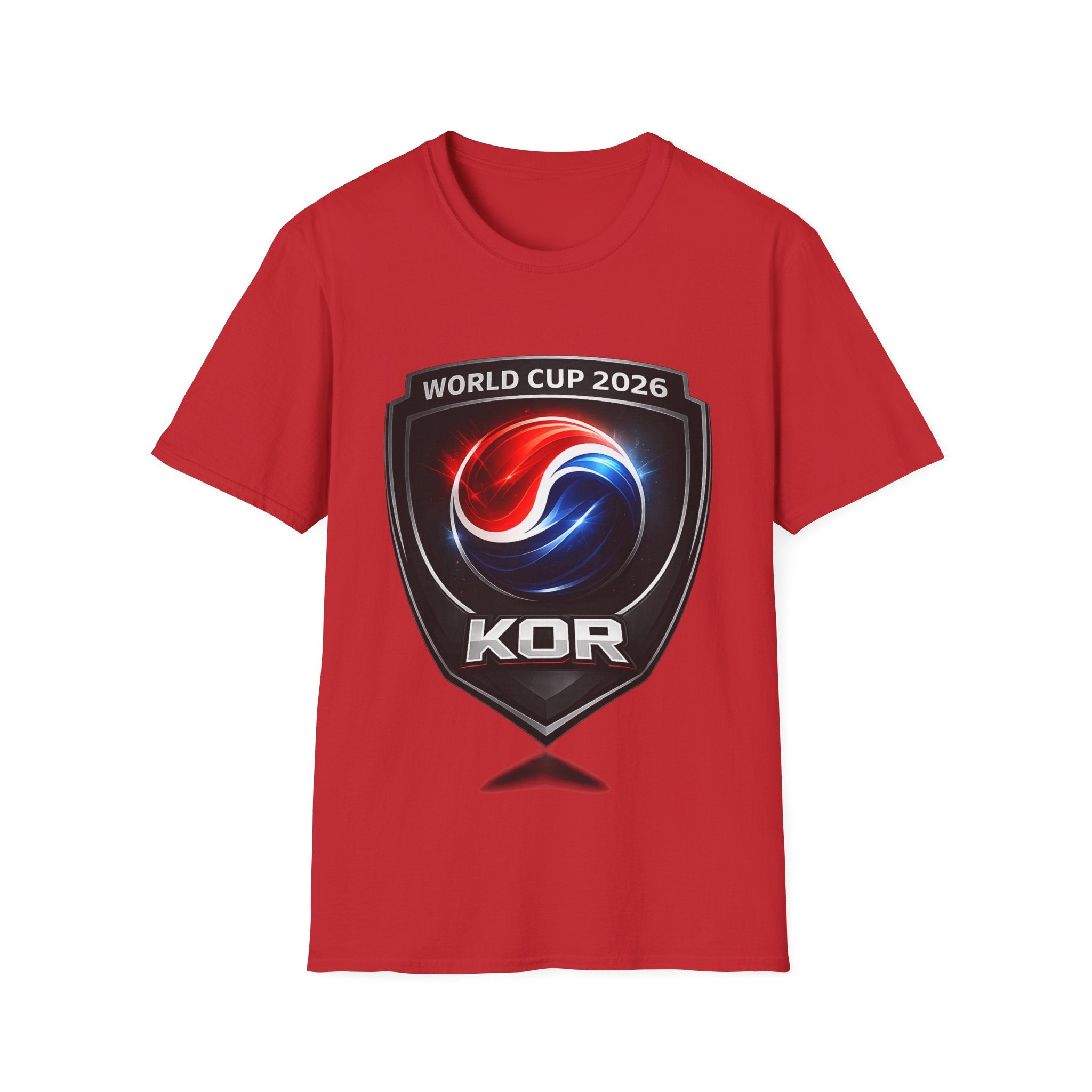 South Korea World Cup 2026 Soccer Crest T-Shirt — Korea Football Fan Tee