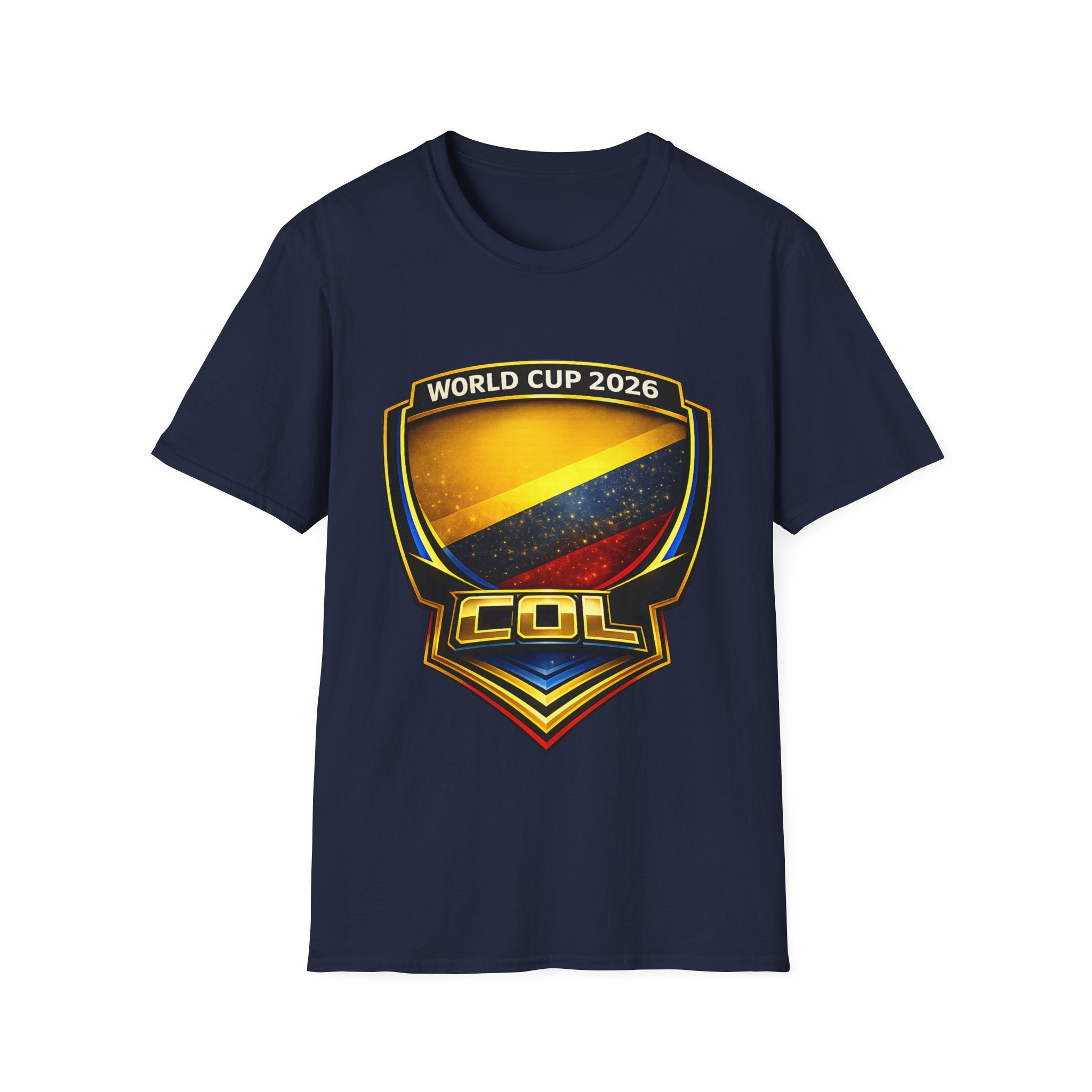 Colombia World Cup 2026 T-Shirt – COL Soccer Crest Tee