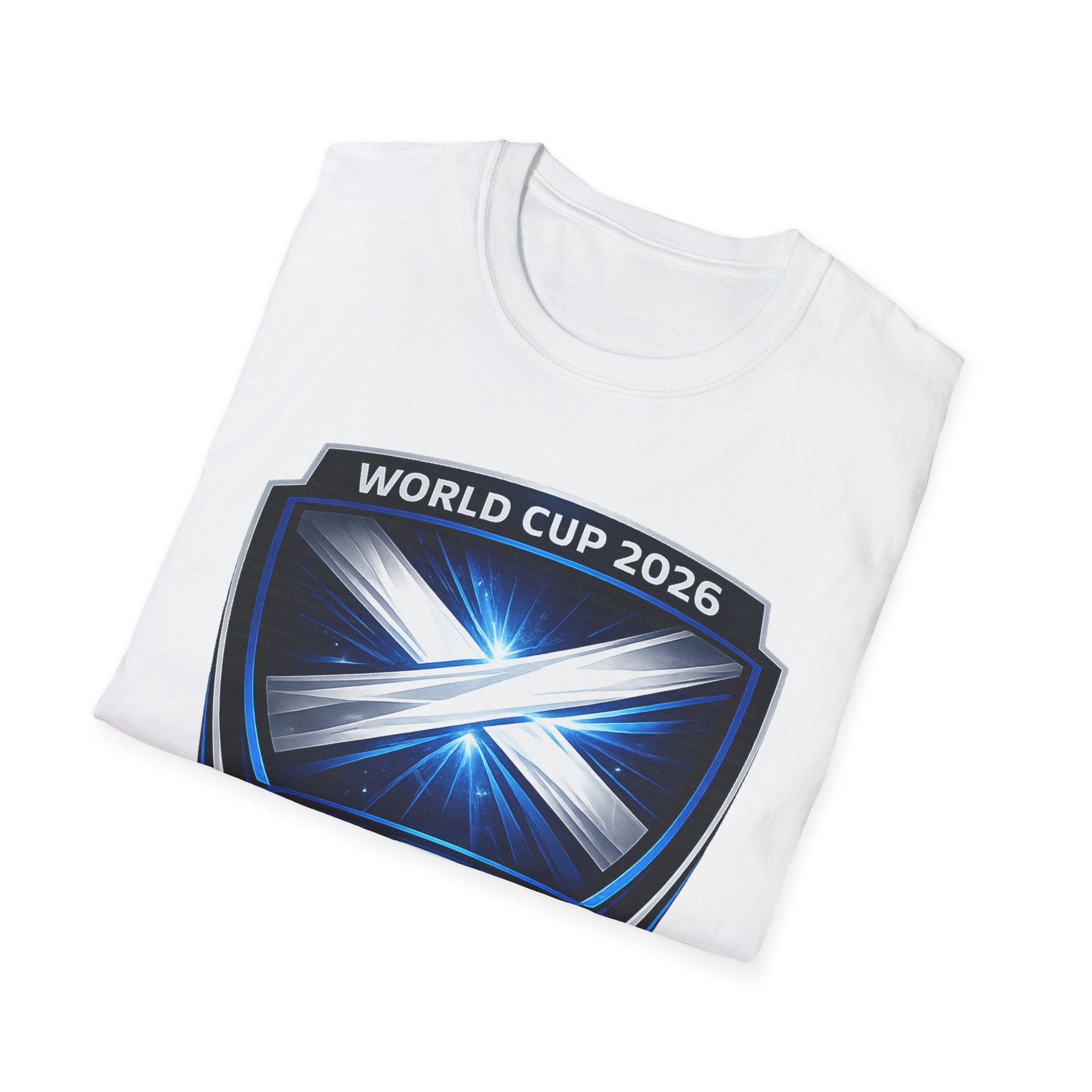 Scotland World Cup 2026 Soccer Shield T-Shirt  — SCT Crest Tee