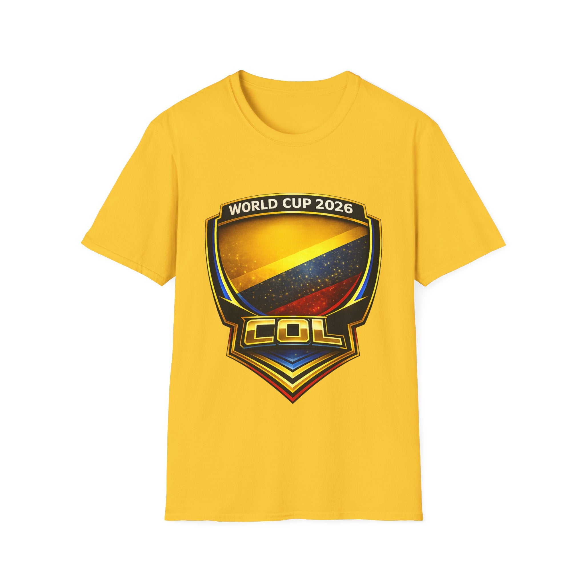 Colombia World Cup 2026 T-Shirt – COL Soccer Crest Tee