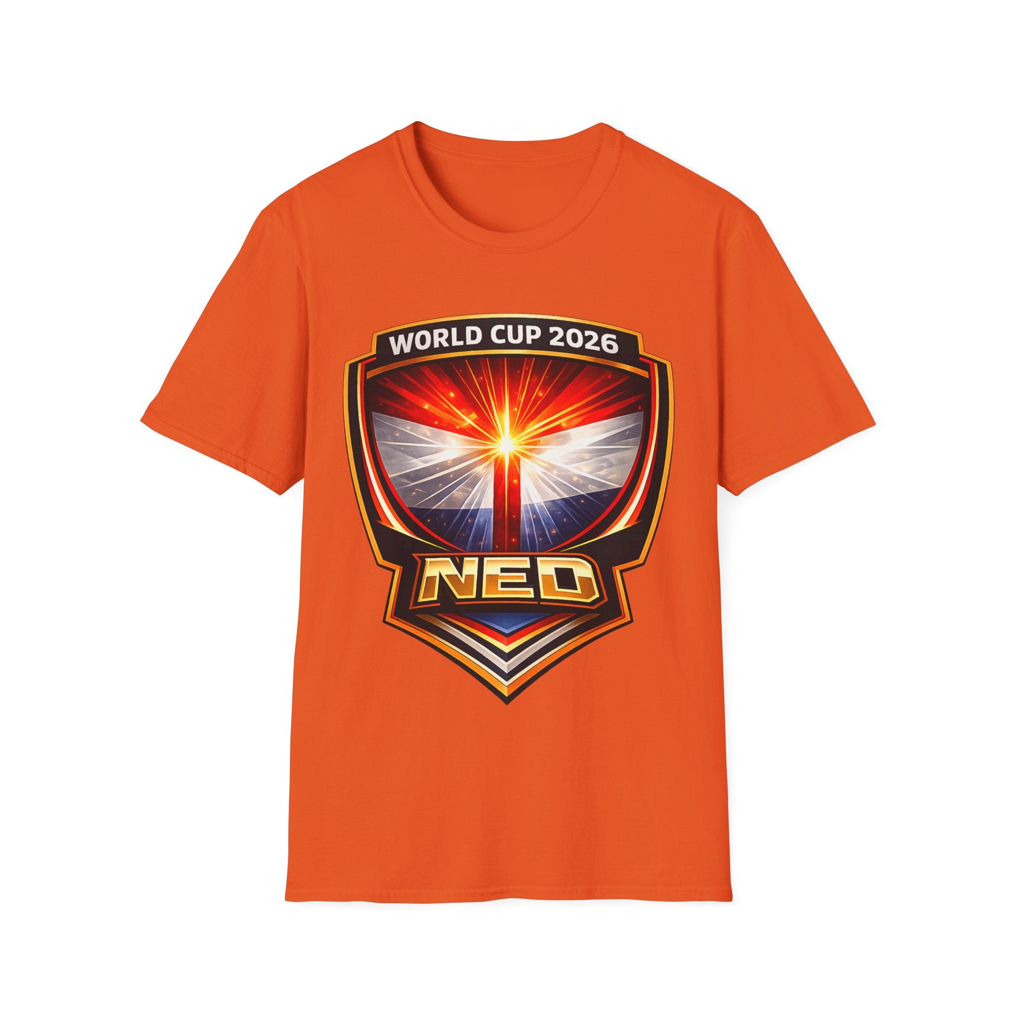 Netherlands World Cup 2026 Soccer Shield T-Shirt NED Crest T-Shirt