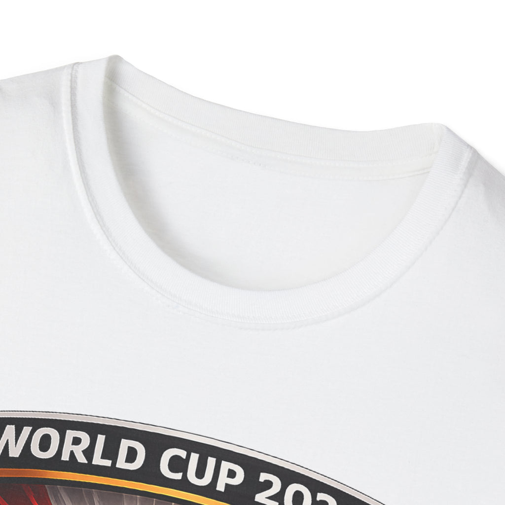 Japan World Cup 2026 Soccer T-Shirt — JPN Crest with Rising Sun Badge