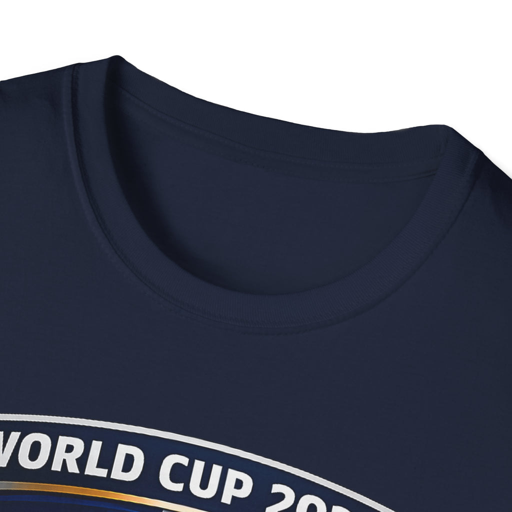 France World Cup 2026 Shield T-Shirt – FRA Tricolor Soccer Tee
