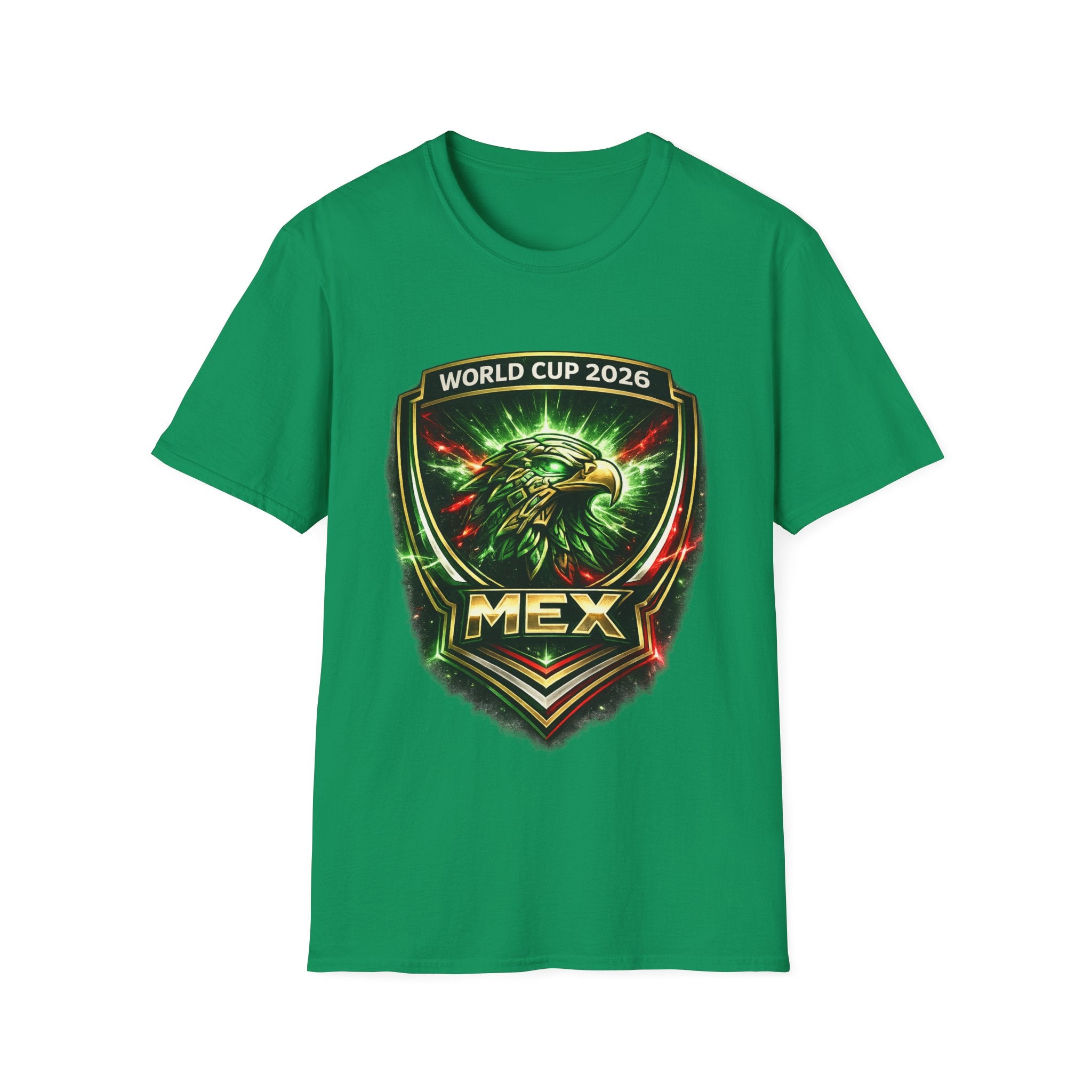 Mexico World Cup 2026 Soccer T-Shirt — MEX Eagle Crest Fan Tee