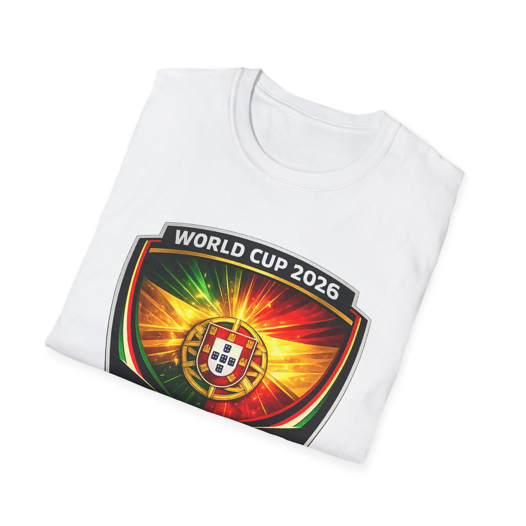 Portugal World Cup 2026 Shield T-Shirt — POR Crest Football Fan Tee