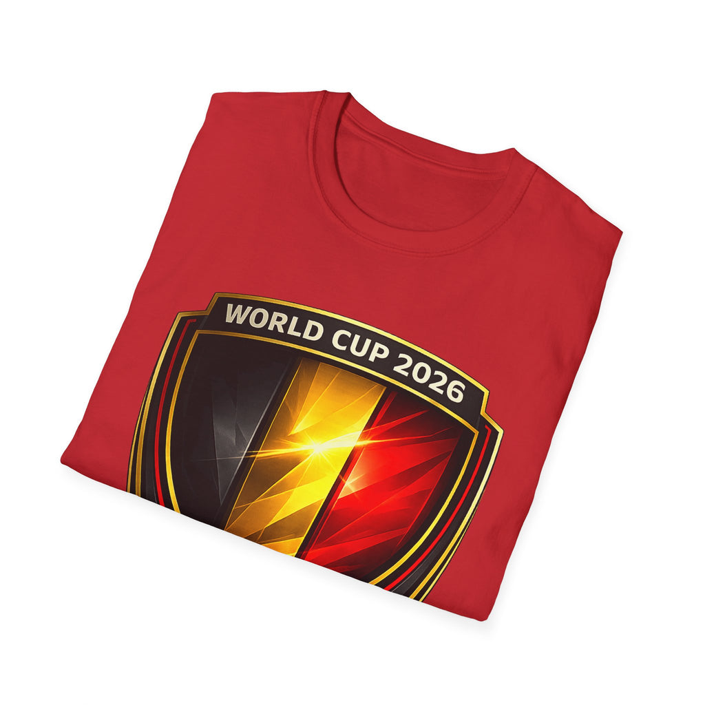 Belgium World Cup 2026 Shield T-Shirt — BEL Football Fan Tee