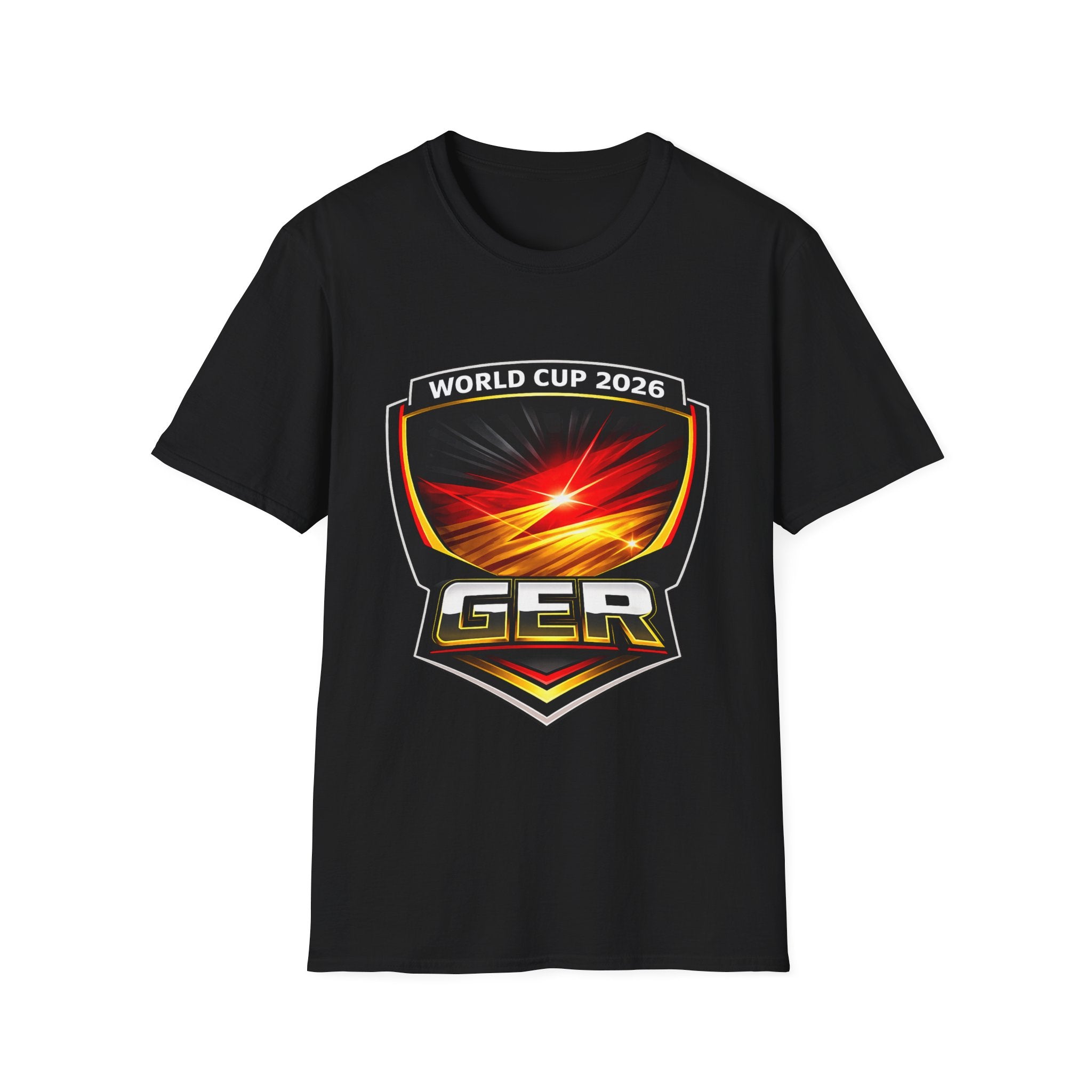 Germany World Cup 2026 Soccer Shield T-Shirt – GER Shield Soccer Fan Tee