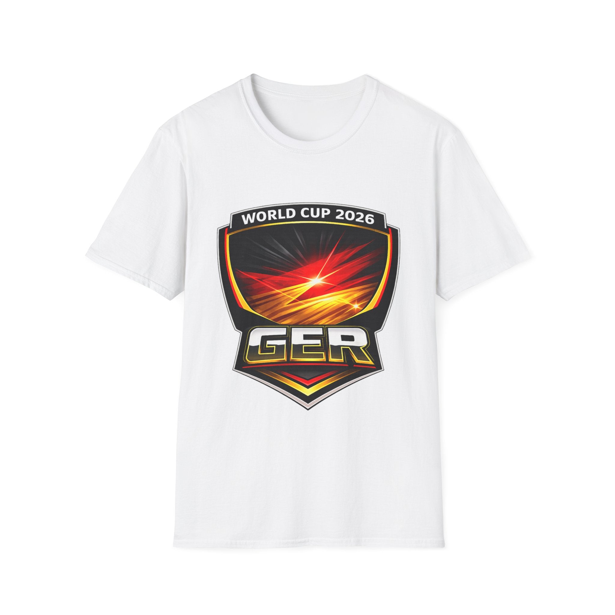 Germany World Cup 2026 Soccer Shield T-Shirt – GER Shield Soccer Fan Tee