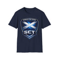 Scotland World Cup 2026 Soccer Shield T-Shirt  — SCT Crest Tee