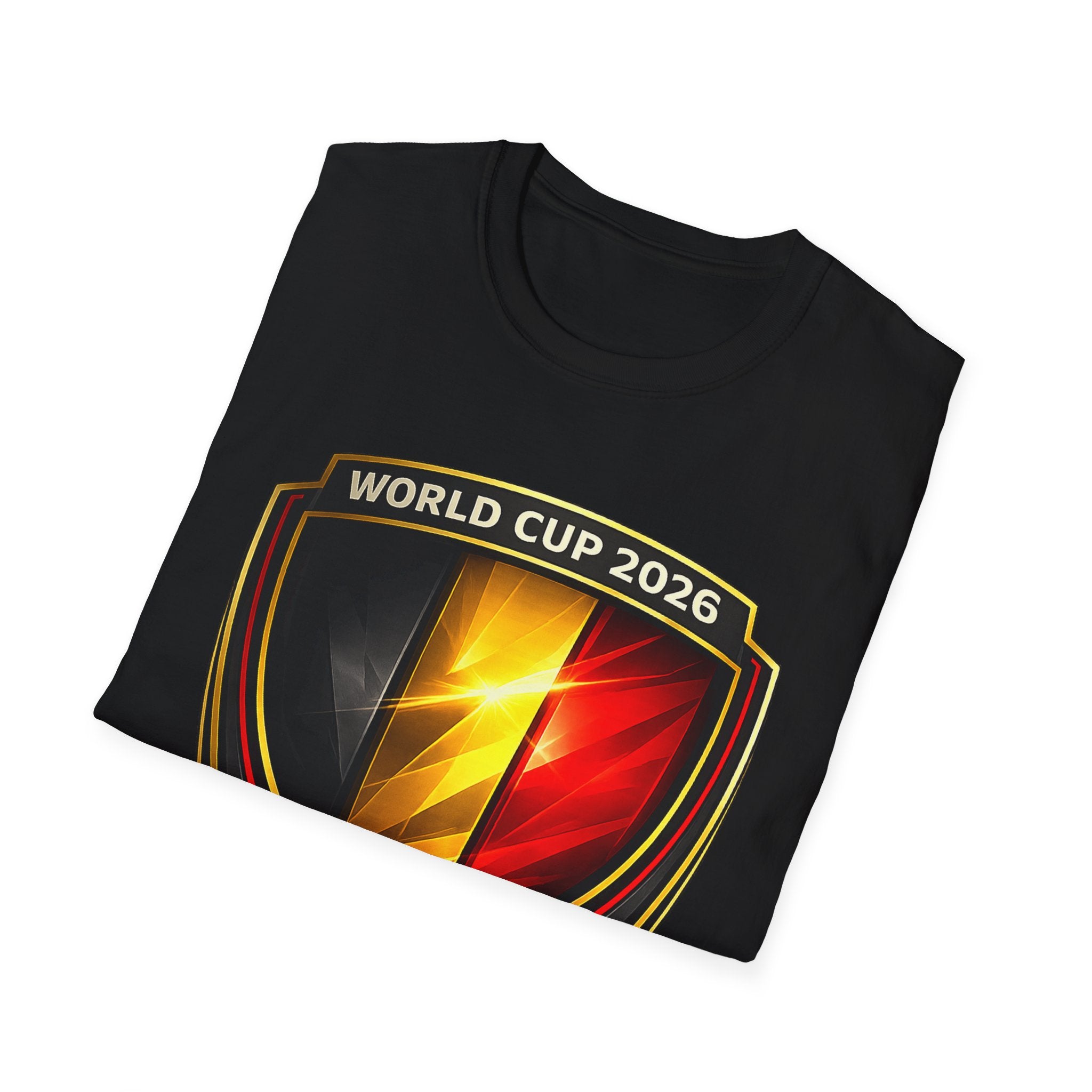 Belgium World Cup 2026 Shield T-Shirt — BEL Football Fan Tee