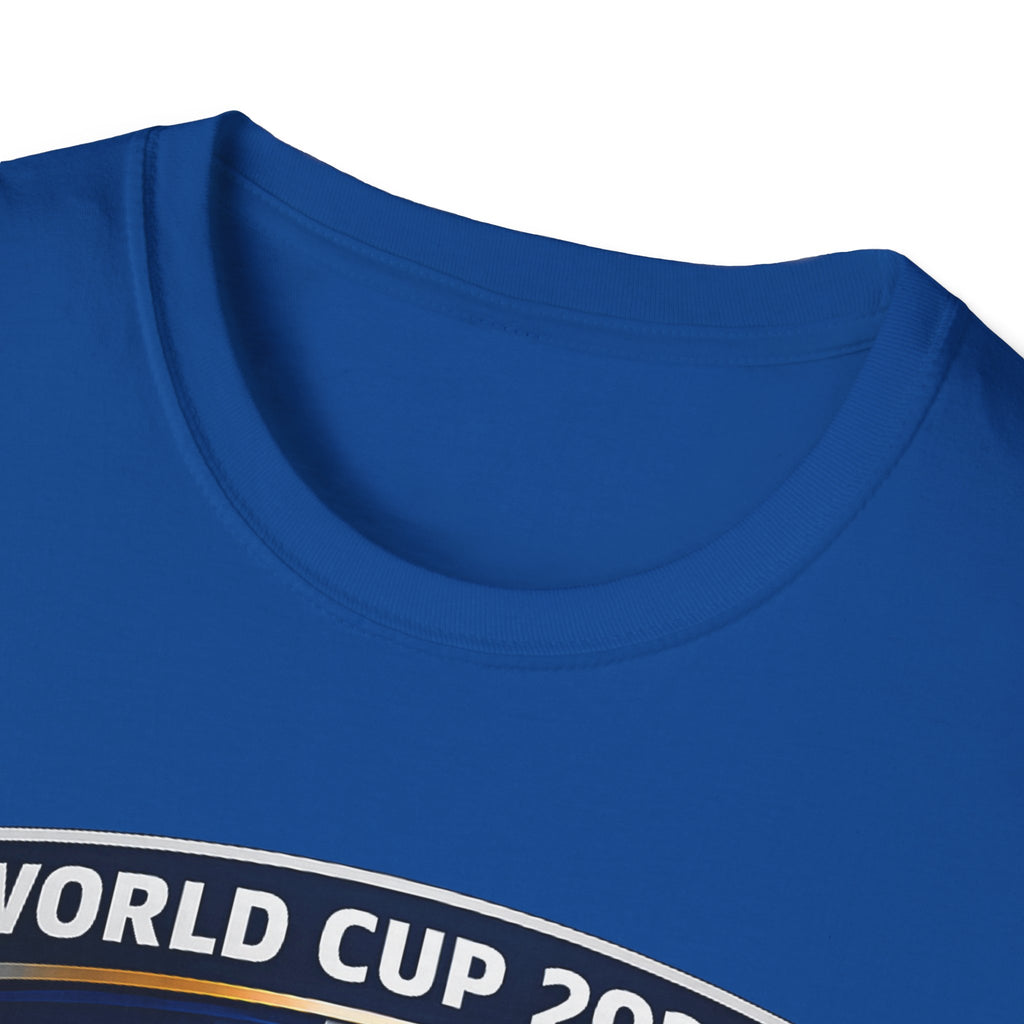 France World Cup 2026 Shield T-Shirt – FRA Tricolor Soccer Tee